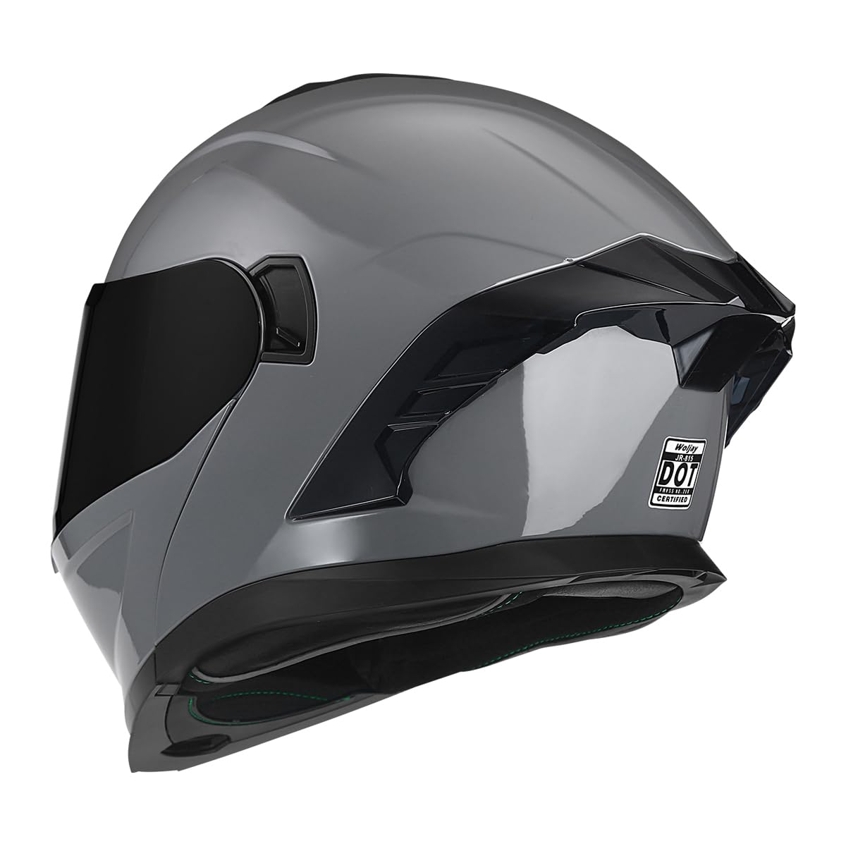 Flip Up Modular Full Face Motorcycle Helmet Dual Visor U64586