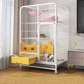 Heavy Duty Cat Cage Playpen Metal Cattery with Brake Casters Y466