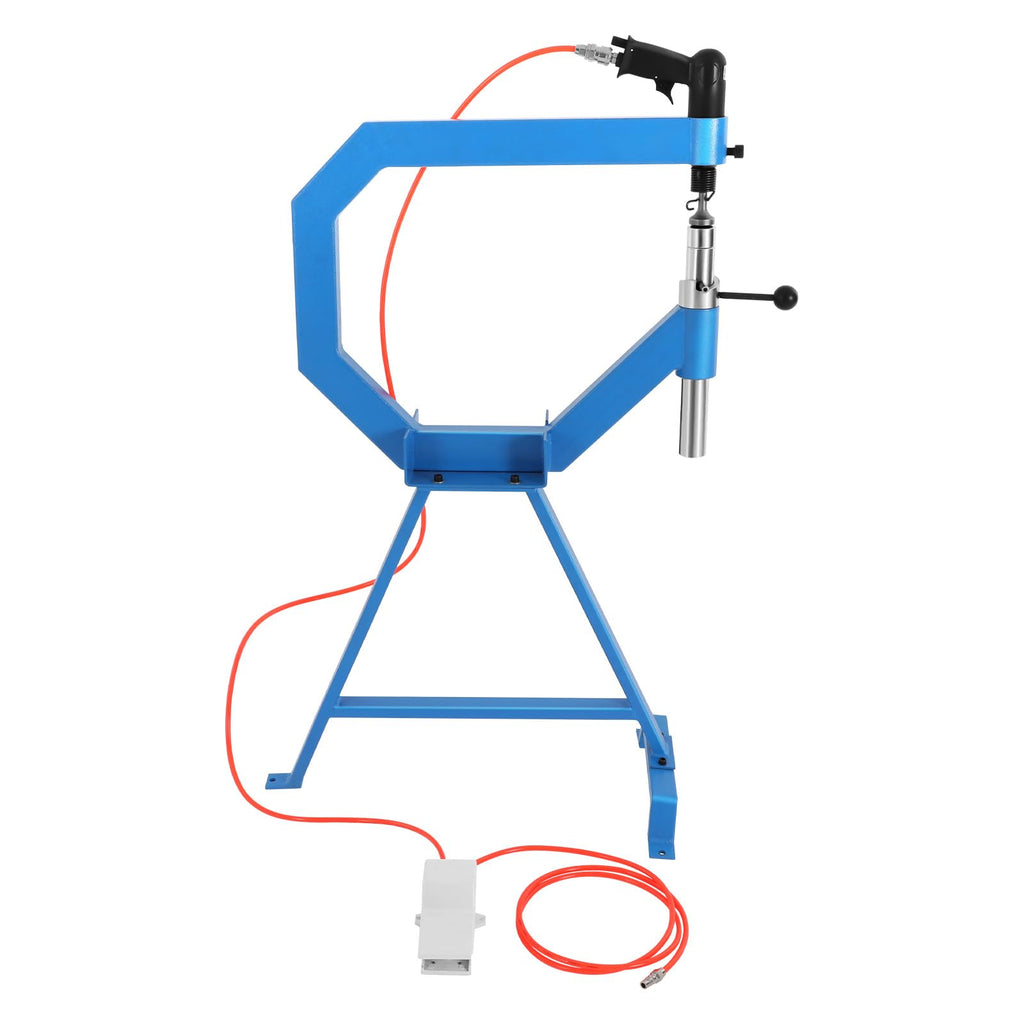 4" Throat Pneumatic Planishing Hammer with Steel Stand O1728