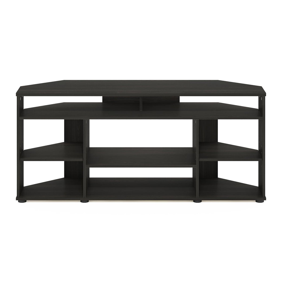Corner TV Stand up to 55 Inch Espresso Finish I13416