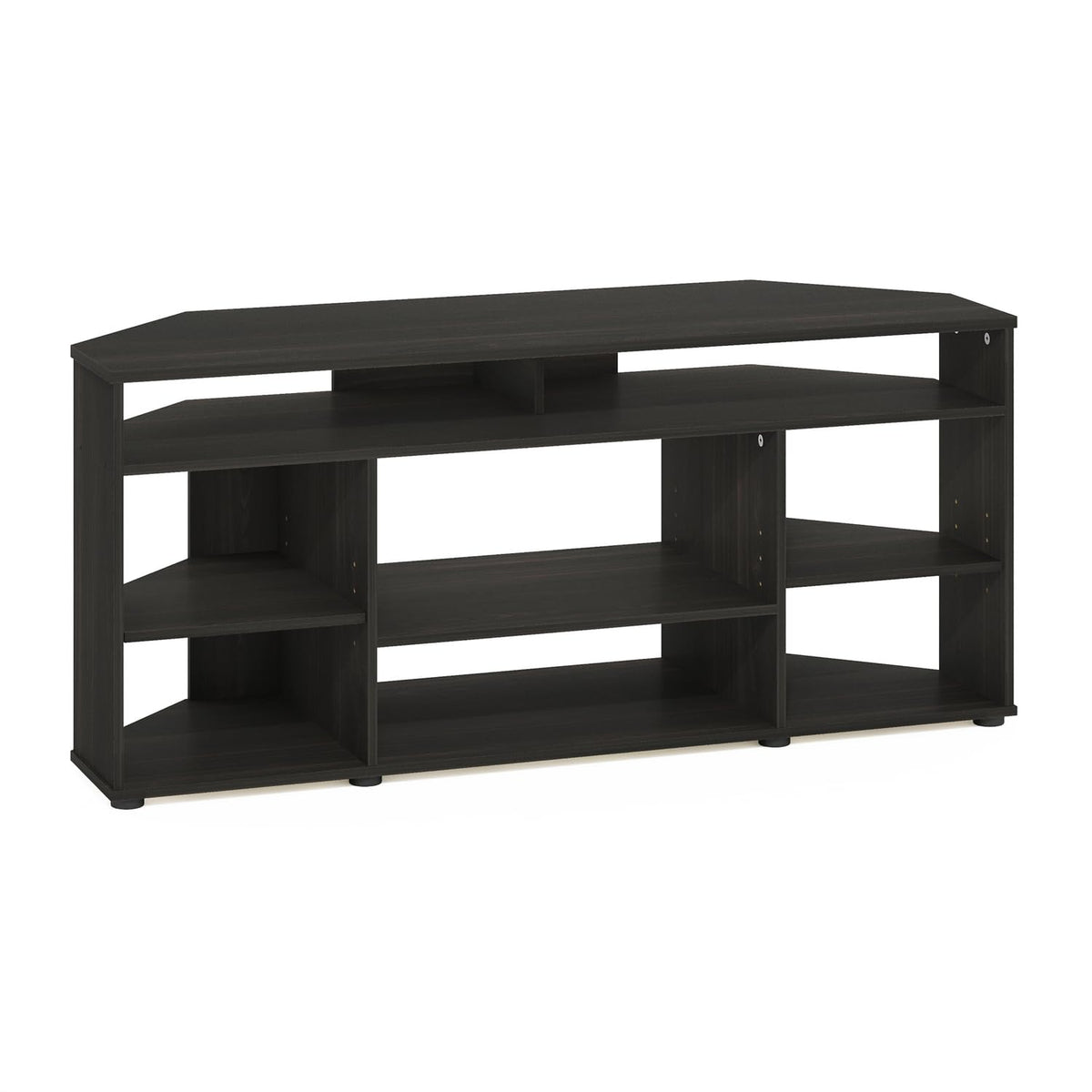 Corner TV Stand up to 55 Inch Espresso Finish I13416