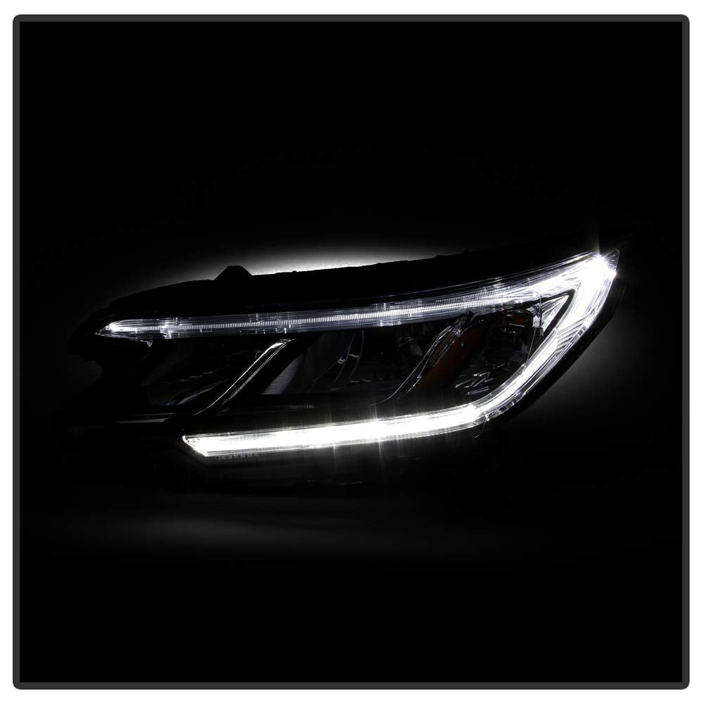 For 2015-2016 Honda CRV Halogen Type LED DRL Headlights Assembly Pair Set Left+Right H79430