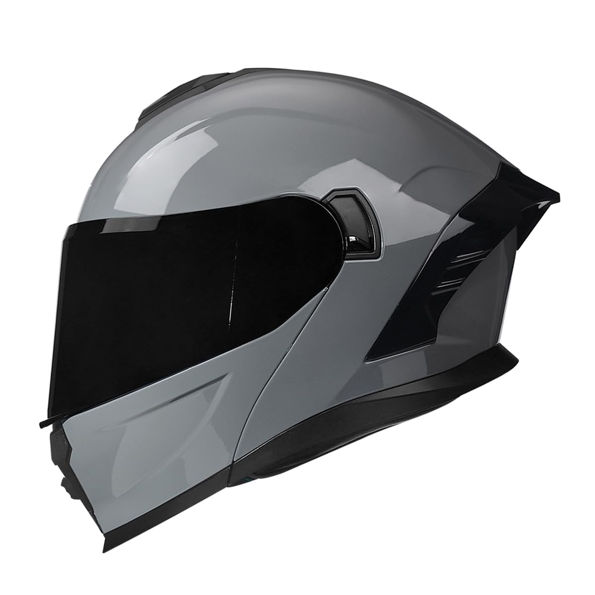 Flip Up Modular Full Face Motorcycle Helmet Dual Visor U64586