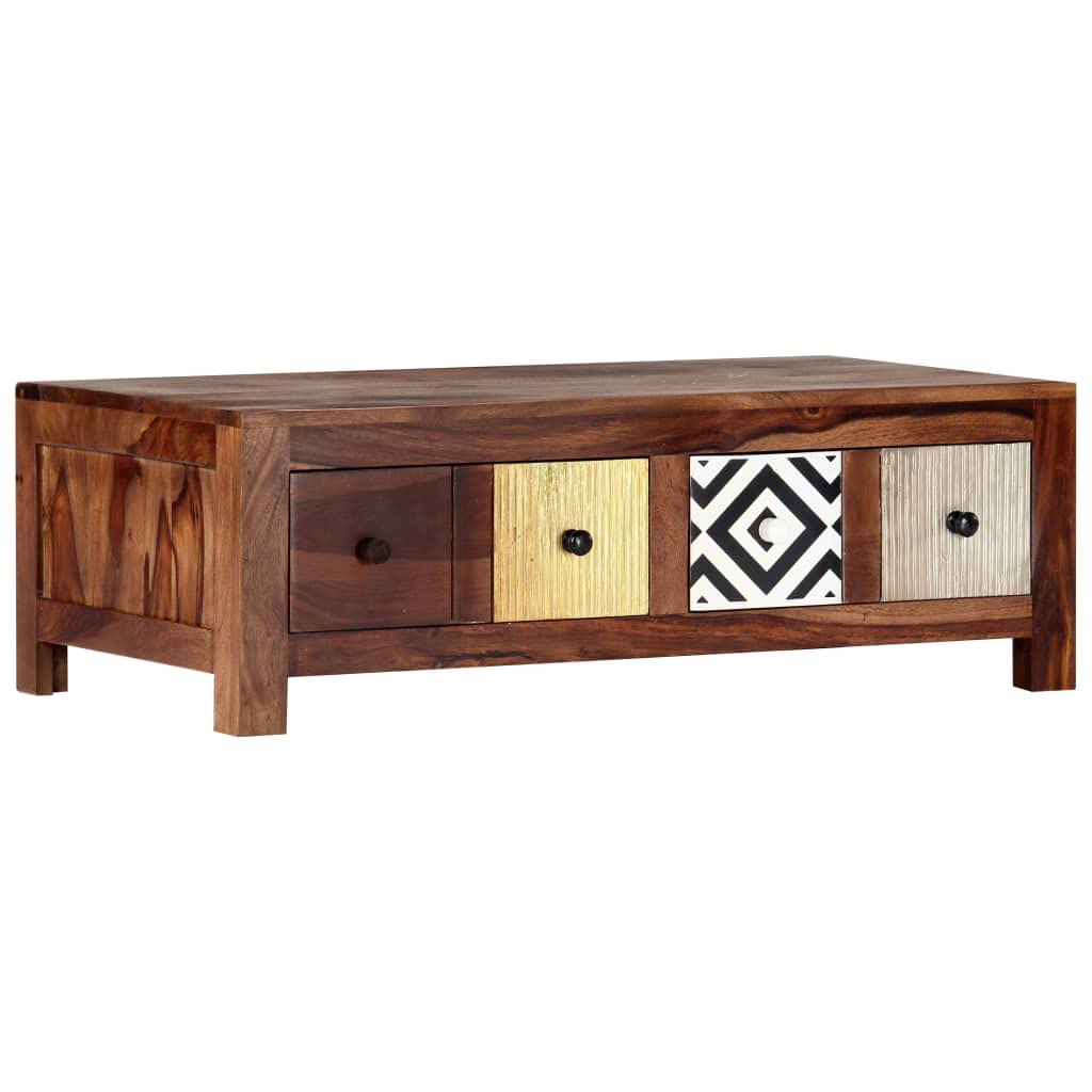 Solid Sheesham Wood Coffee Table T76303