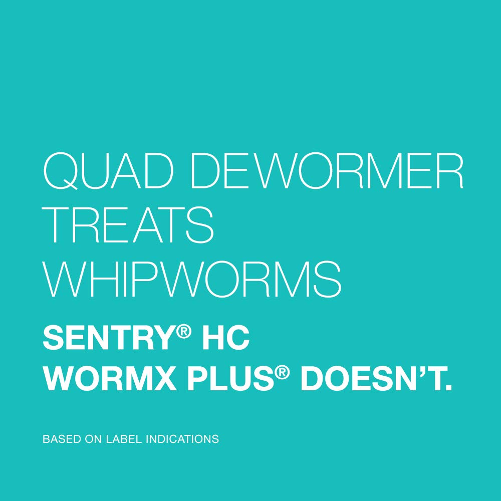 Chewable Dewormer for Small Dogs, 2-25 lbs, 4 Tablets A790705