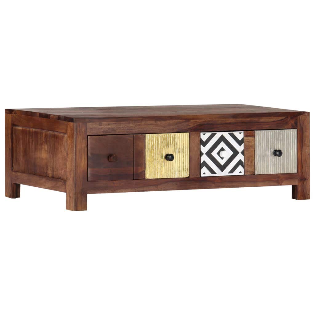 Solid Sheesham Wood Coffee Table T76303