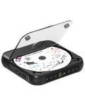 Portable CD Player with Dual Stereo Speakers, Bluetooth and Headphones, Black H845993