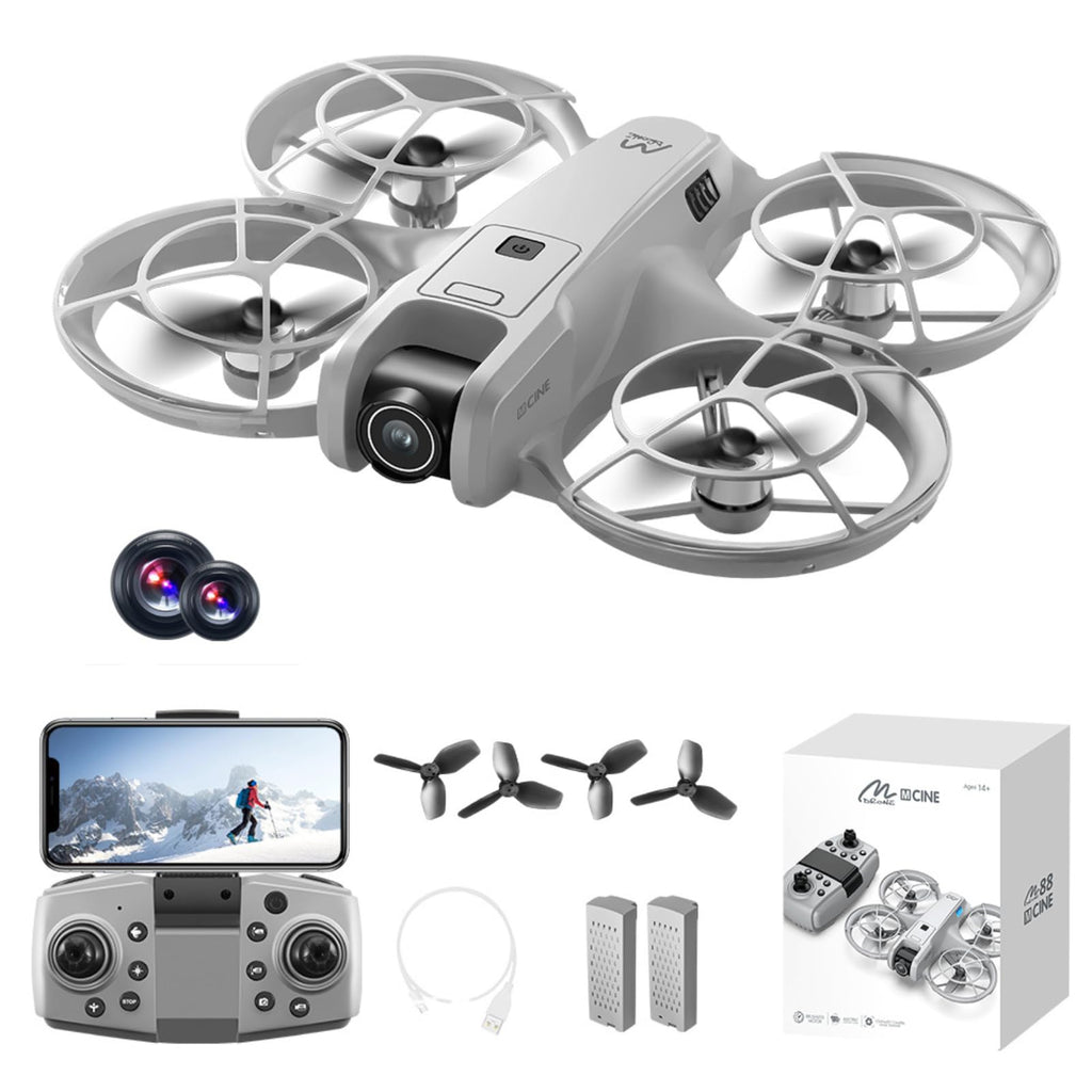 HD Camera Brushless Motor RC Quadcopter with 2 Battery G1792