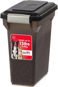 Dog Food Storage Container Up to 13 lbs Smoke I28752
