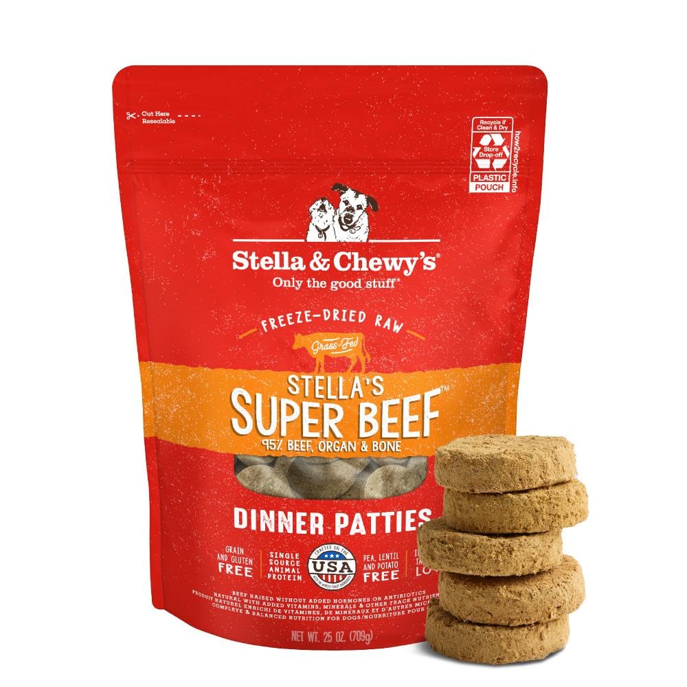 Freeze-Dried Raw Beef Grain-Free Dog Food 25 oz O329