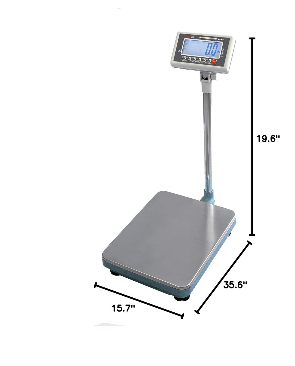 500lb Capacity Lb/Kg Switchable Bench Scale I13076