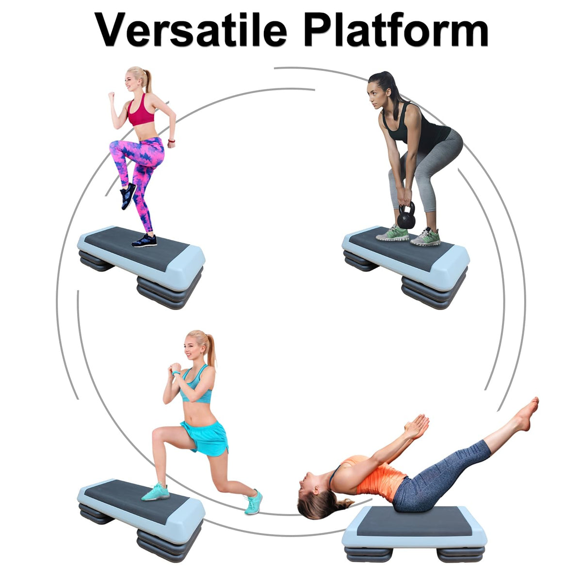 Adjustable Aerobic Step Platform X660263