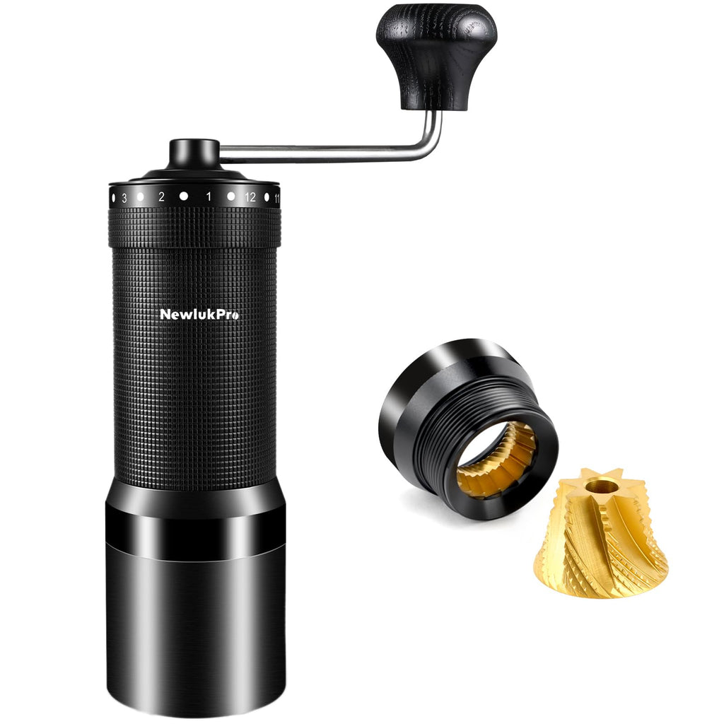 Manual Coffee Grinder, Titanium Conical Burr, 35g Capacity O59261