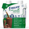 Plant Protein Nutrition Shakes Chocolate 11 Fl Oz Pack of 2 Q3802