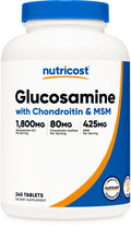 Glucosamine 1800mg with Chondroitin & MSM, 240 Tablets S334868