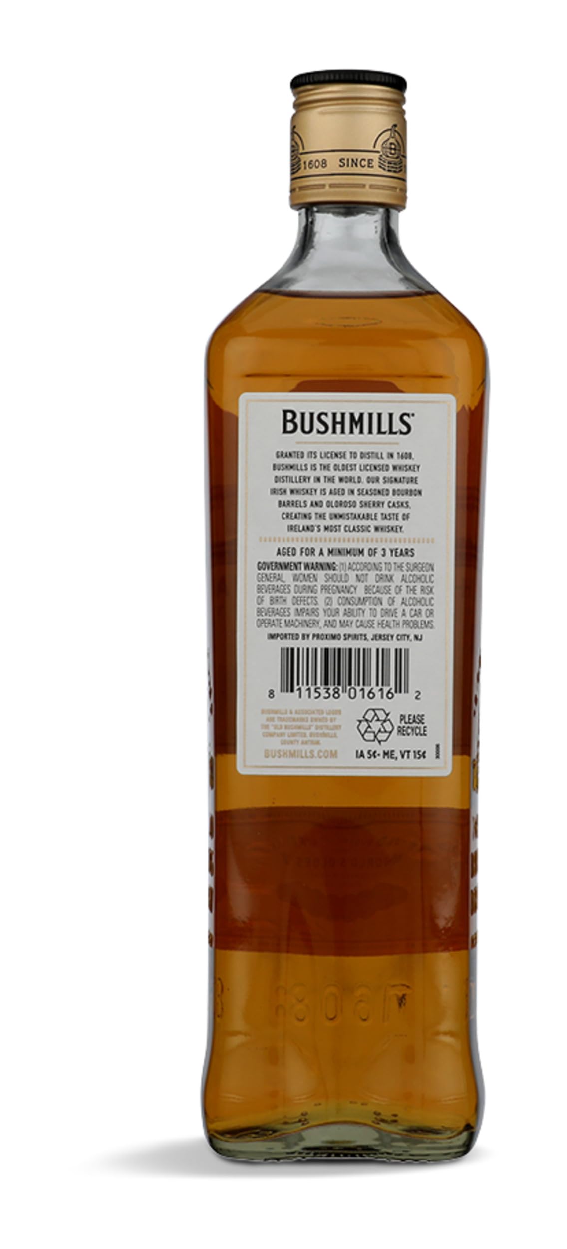 Irish Whiskey 750ml H914624