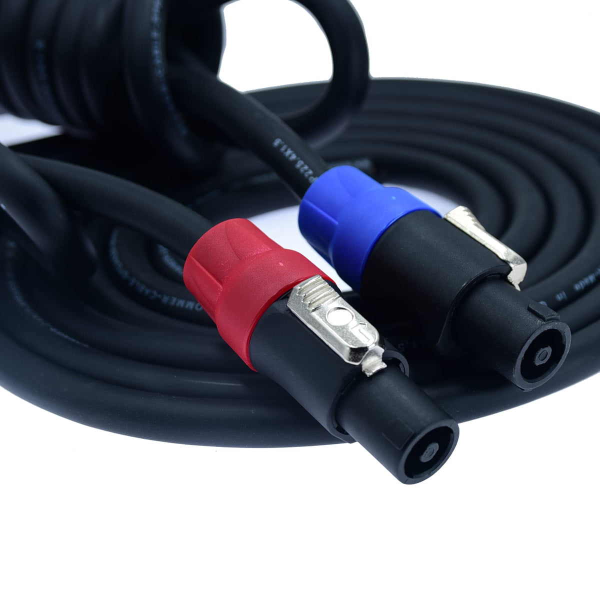 2Pcs 14 awg Speaker Cable with Twist Lock M736