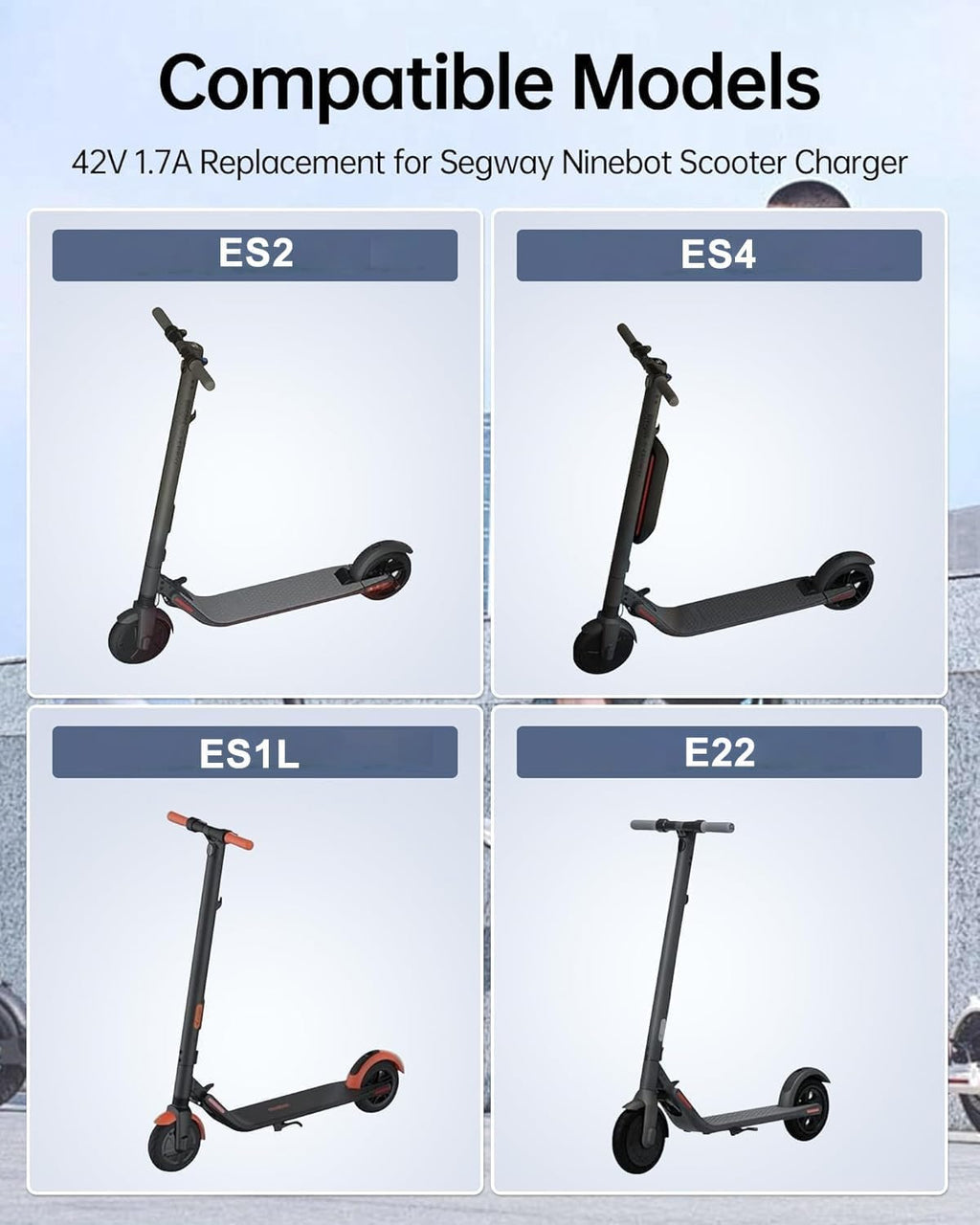 42V 1.7A Charger for Electric Scooter Q548