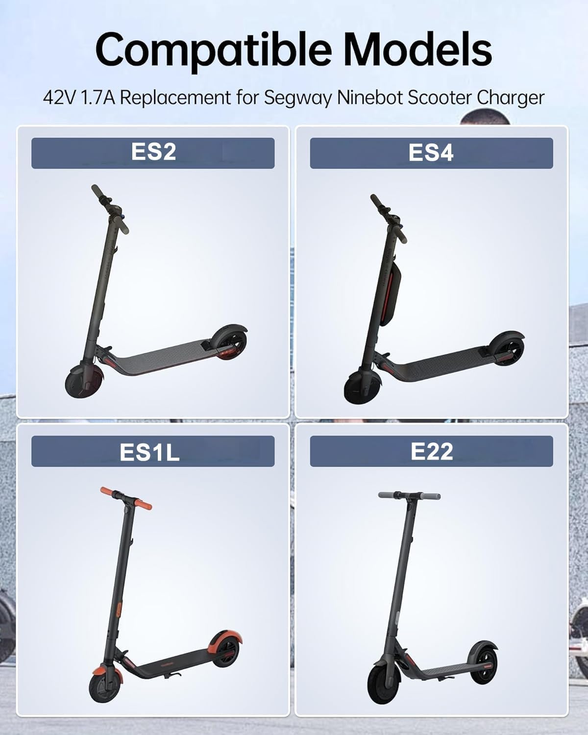 42V 1.7A Charger for Electric Scooter Q548