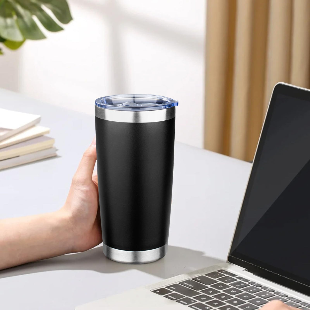 20oz Stainless Steel Insulated Tumbler with Lid R4595