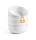 26 oz Ceramic Cereal Bowls Set of 4 J1312