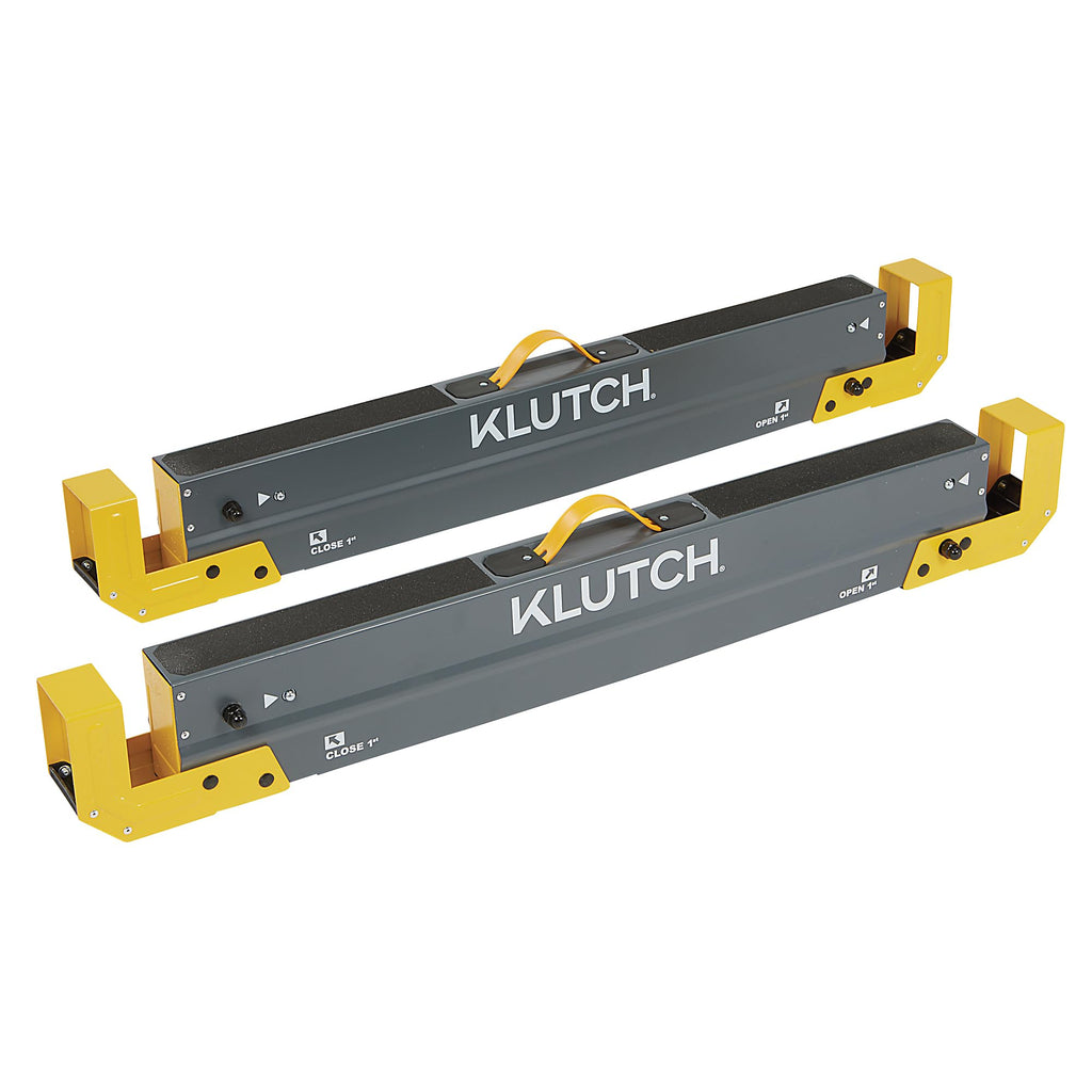 32in. Adjustable Steel Sawhorses, Pair Q623