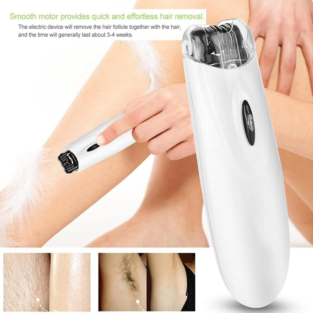 Portable Dual-Head Electric Hair Removal Tool Eyebrow Trimmer Epilator B75555