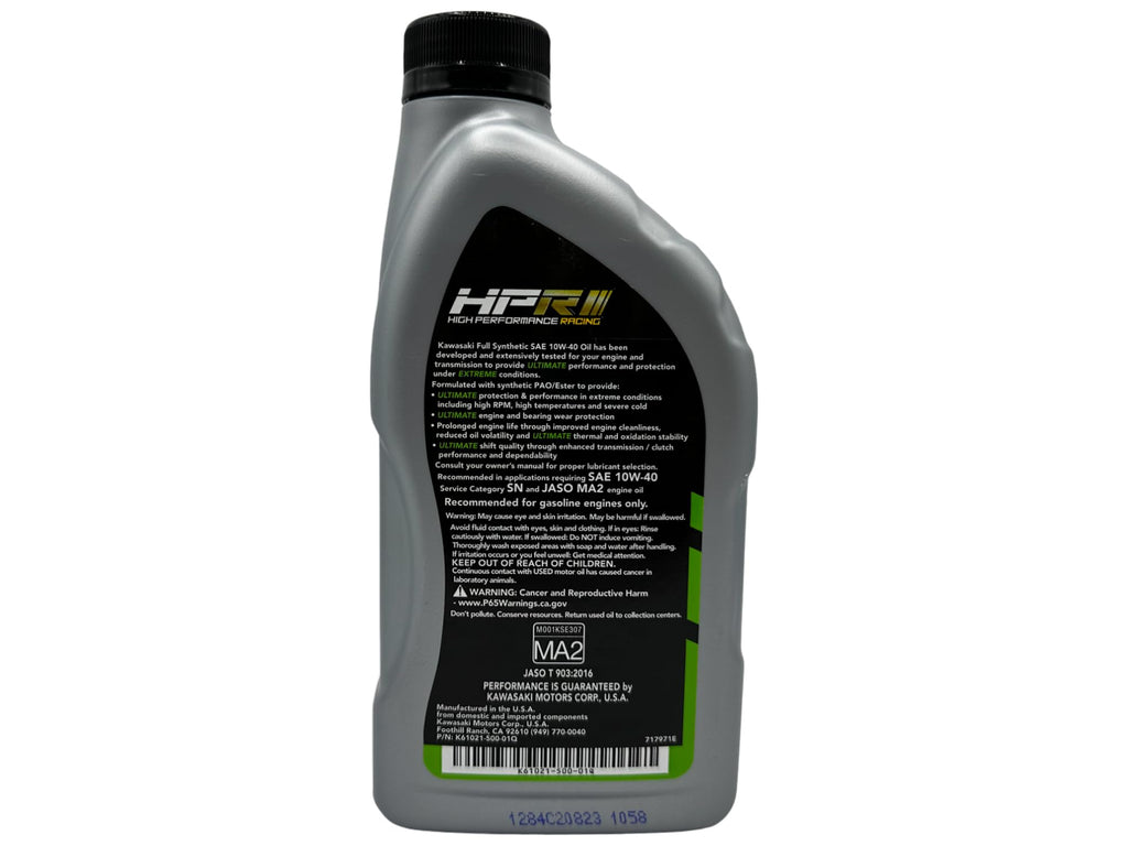 6PK Full-Synthetic 10W-40 Oil R400
