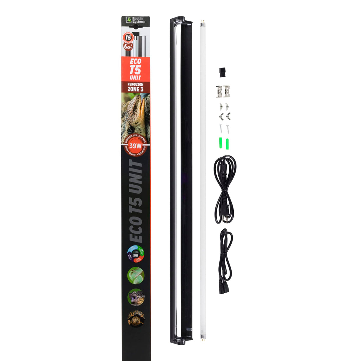 36in 39w Reptile Lighting Kit with HOT5 Lamp Y171
