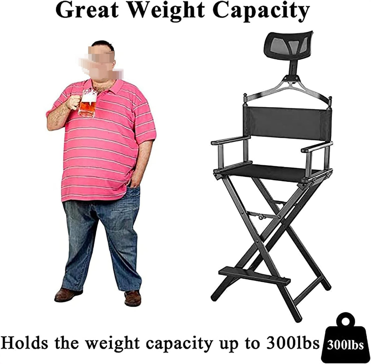 Portable Aluminum Folding Chair with Footrest C55286