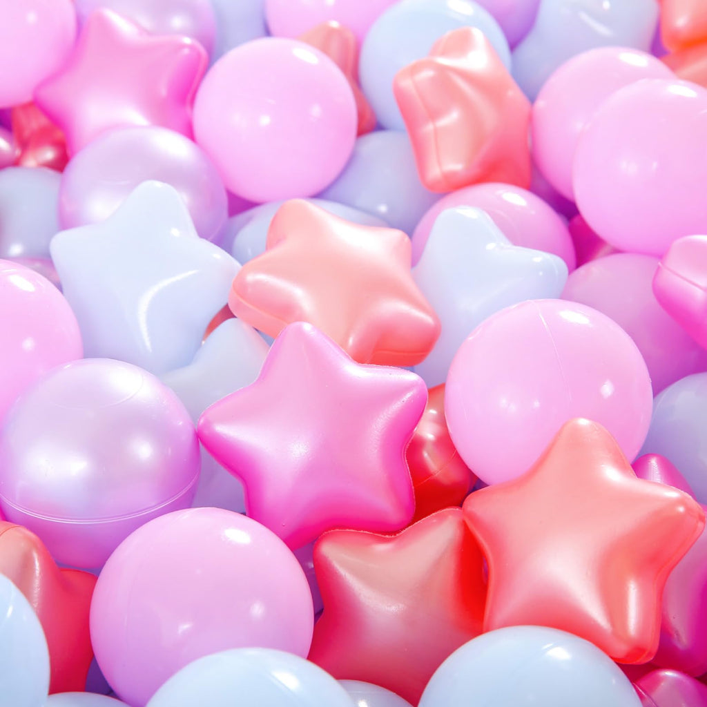 100 200 500 Pack Phthalate & BPA Free Plastic Ball Pit Balls K315