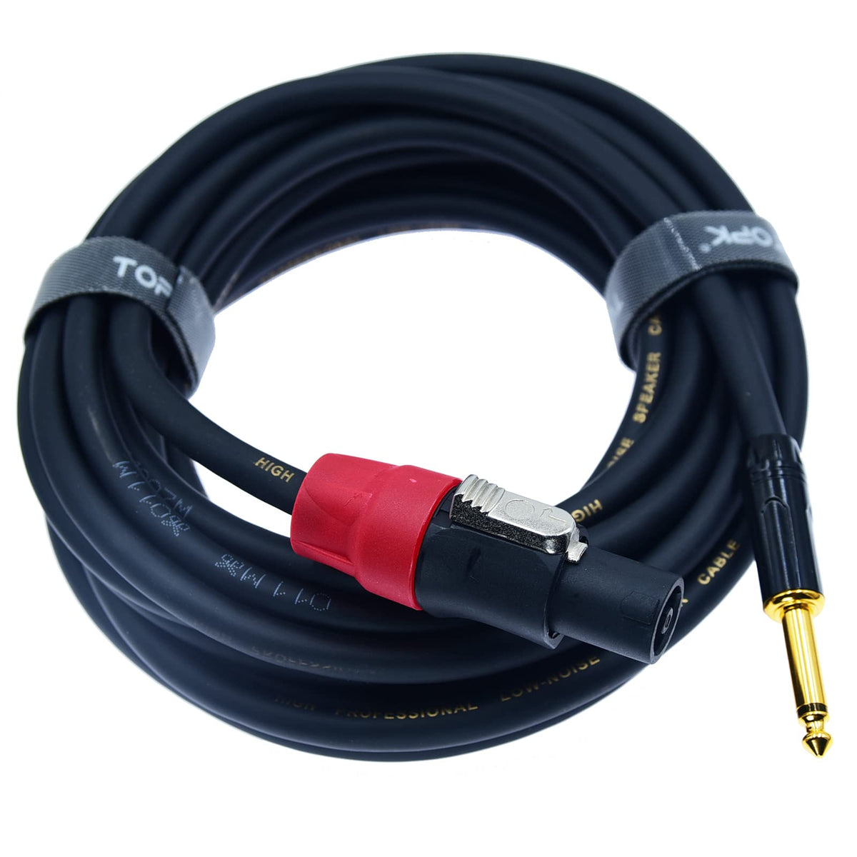 2Pcs 14 awg Speaker Cable with Twist Lock M736