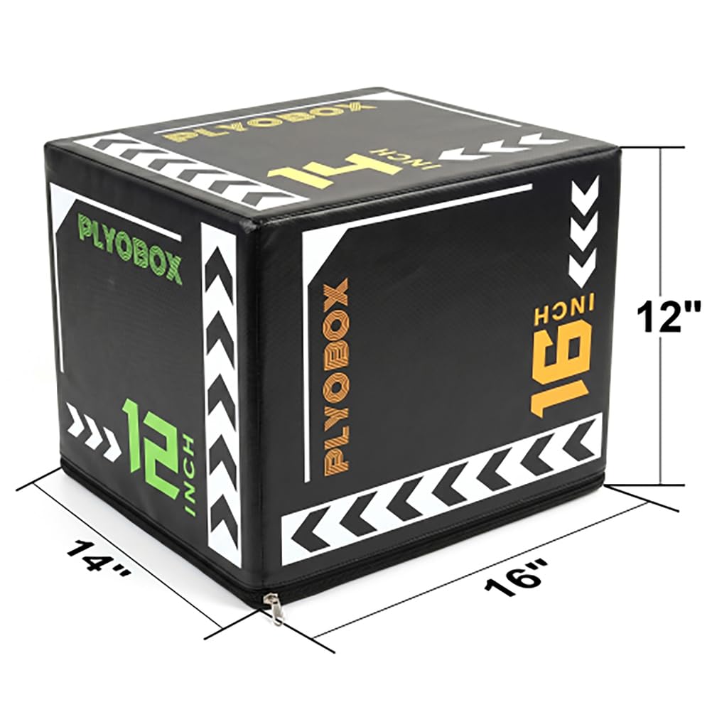 3-in-1 Soft Foam Plyometric Jump Box W896