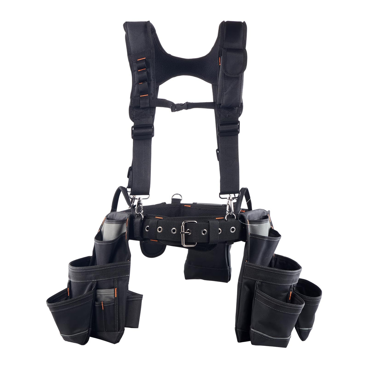 19 Pockets Adjustable Tool Belt with Suspenders N6902