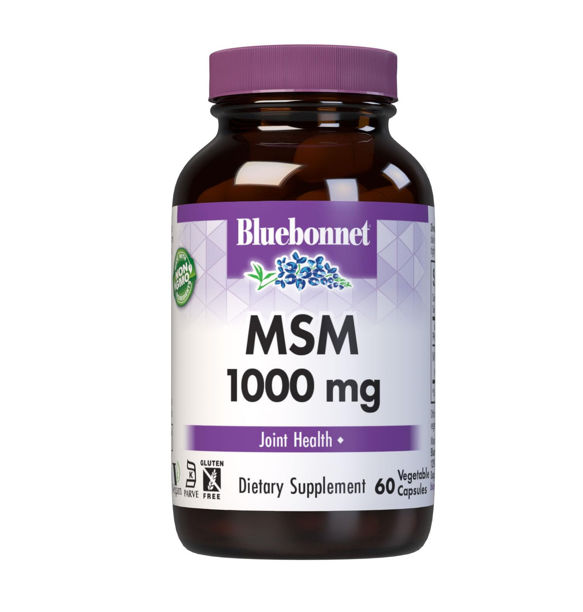 MSM 1000 mg 60 Vegetable Capsules S903603