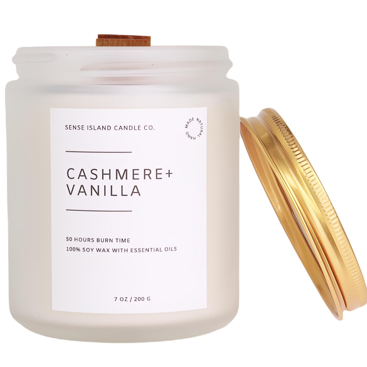 Vanilla Cashmere Scented Soy Wax Candle G61477