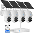Wireless Outdoor Solar Security Camera System Y827