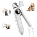 2-in-1 Dog Nail Clippers & Grinder with LED Light Q9303