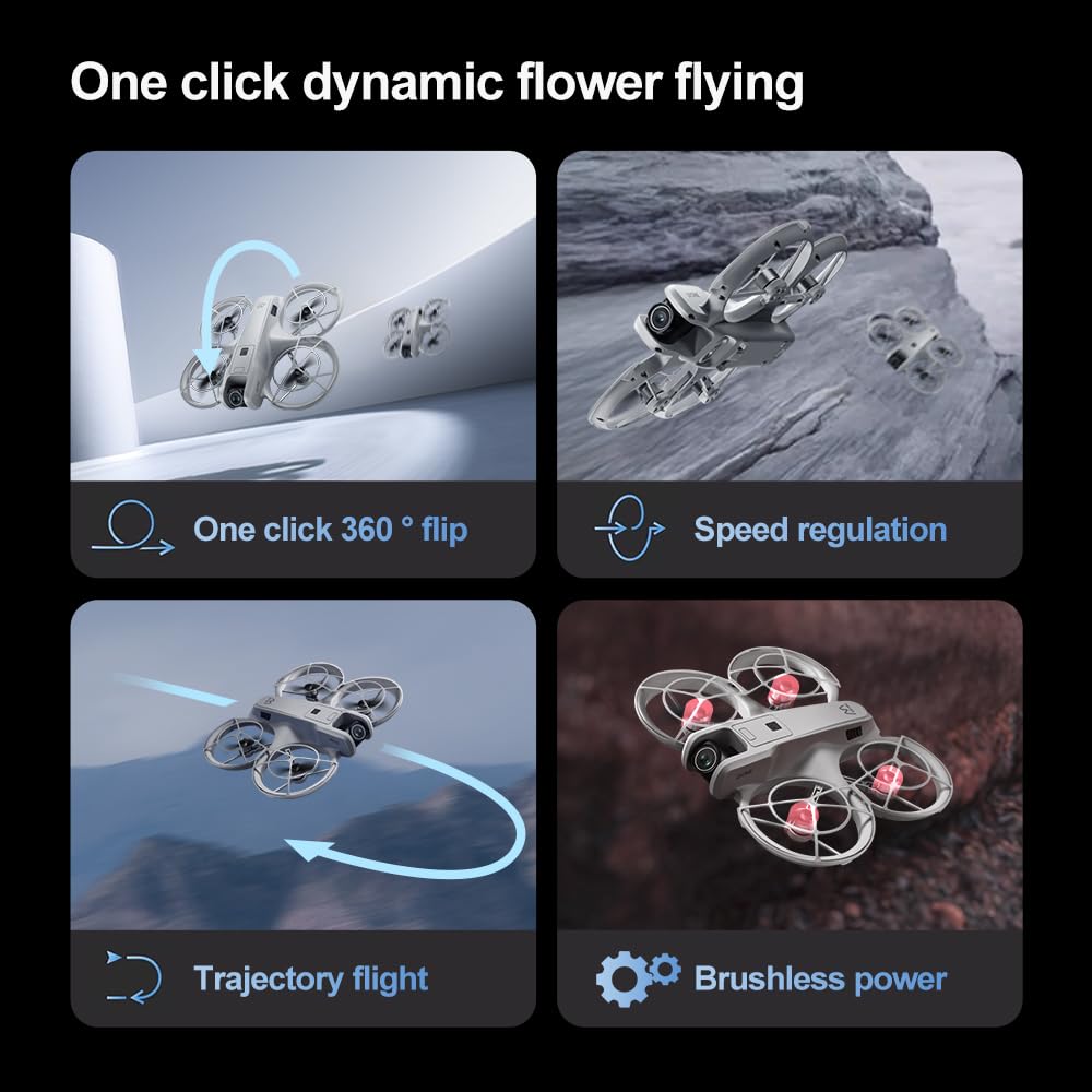 HD Camera Brushless Motor RC Quadcopter with 2 Battery G1792