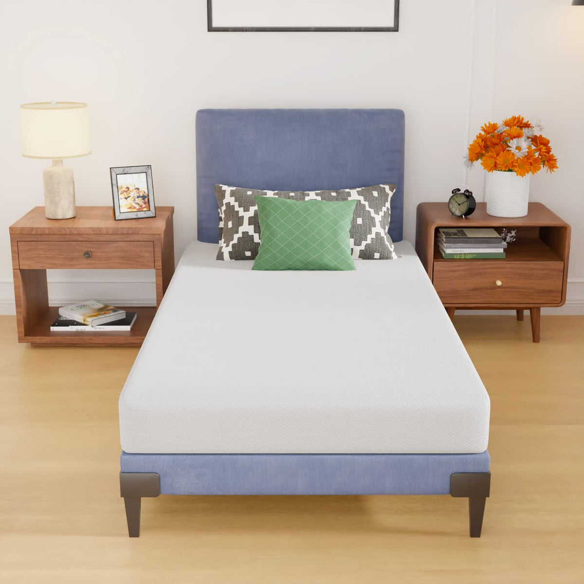 6 Inch Medium Firm Foam Mattress R76864