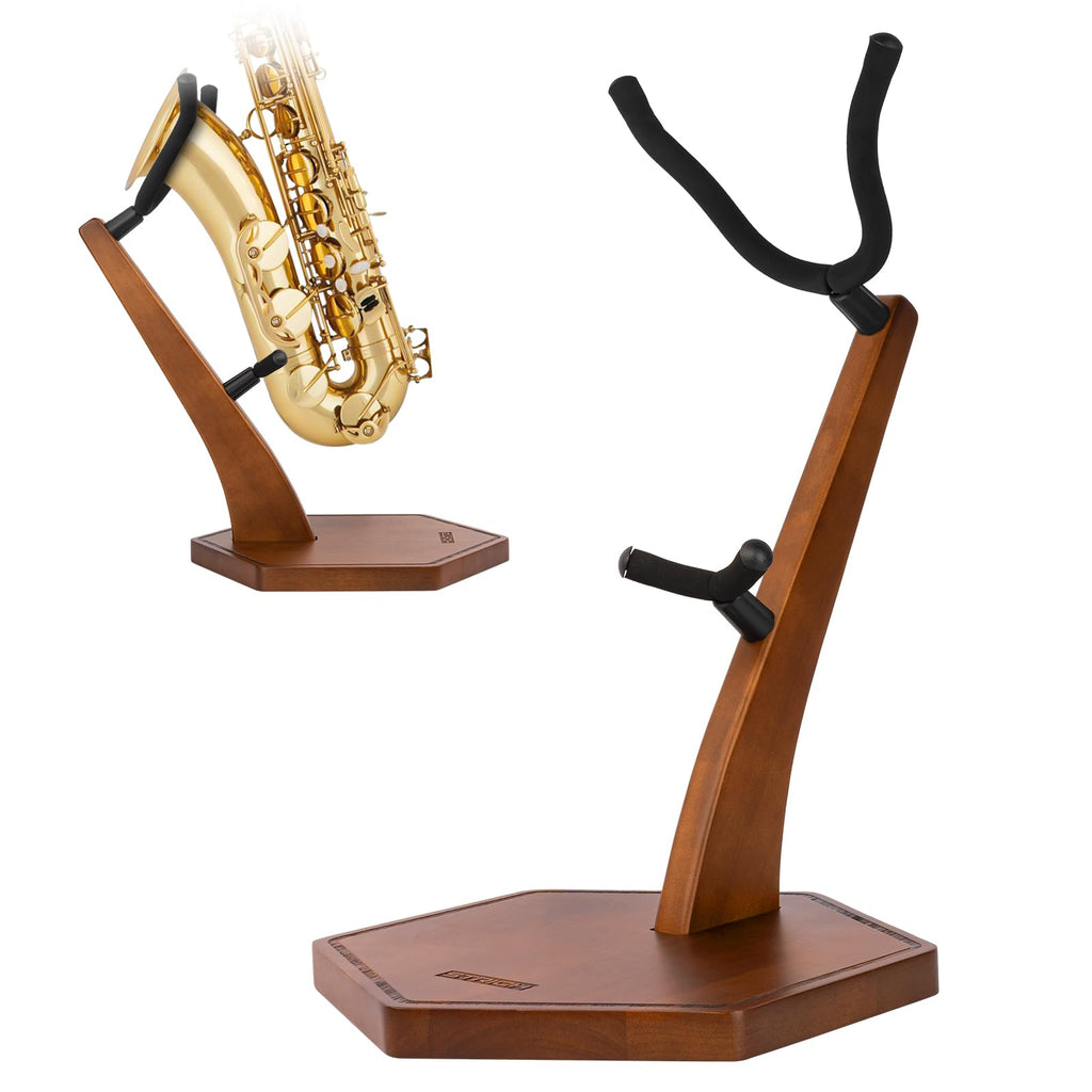 Wooden Saxophone Stand I98416