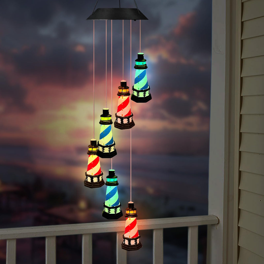 Color Changing LED Wind Chimes Y464
