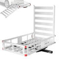 50"x 29.5" Aluminum Hitch Cargo Carrier with Ramp C4967