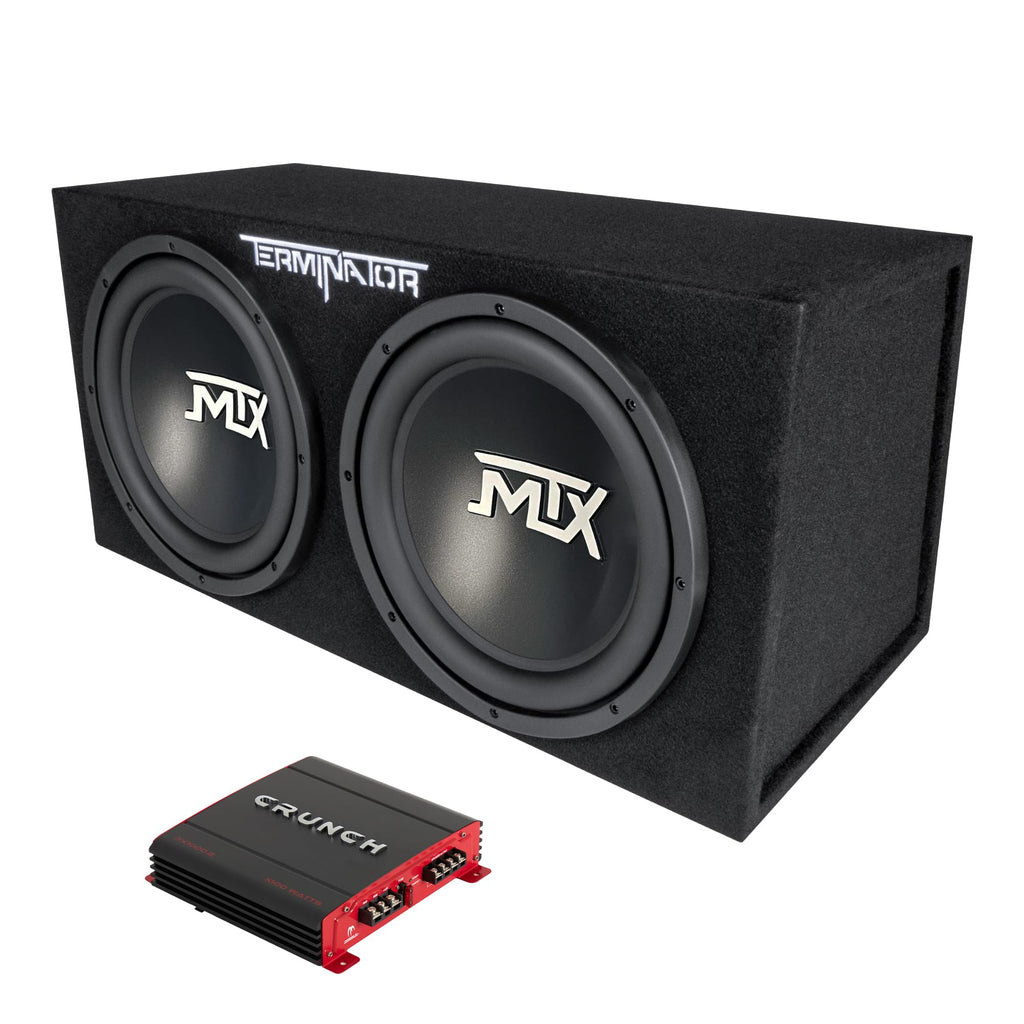 1000 Watt 2 Channel Amplifier with 12 Inch Subwoofer Enclosure R9865