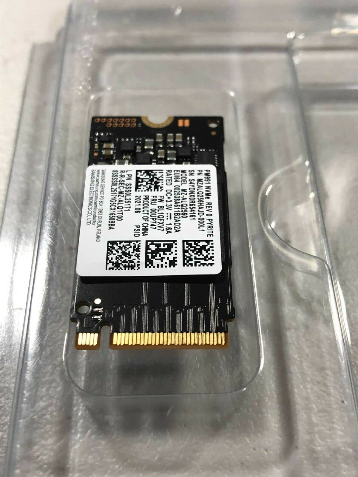 256GB M.2 2242 PCIe 3.0 x4 NVMe Solid State Drive Q75998