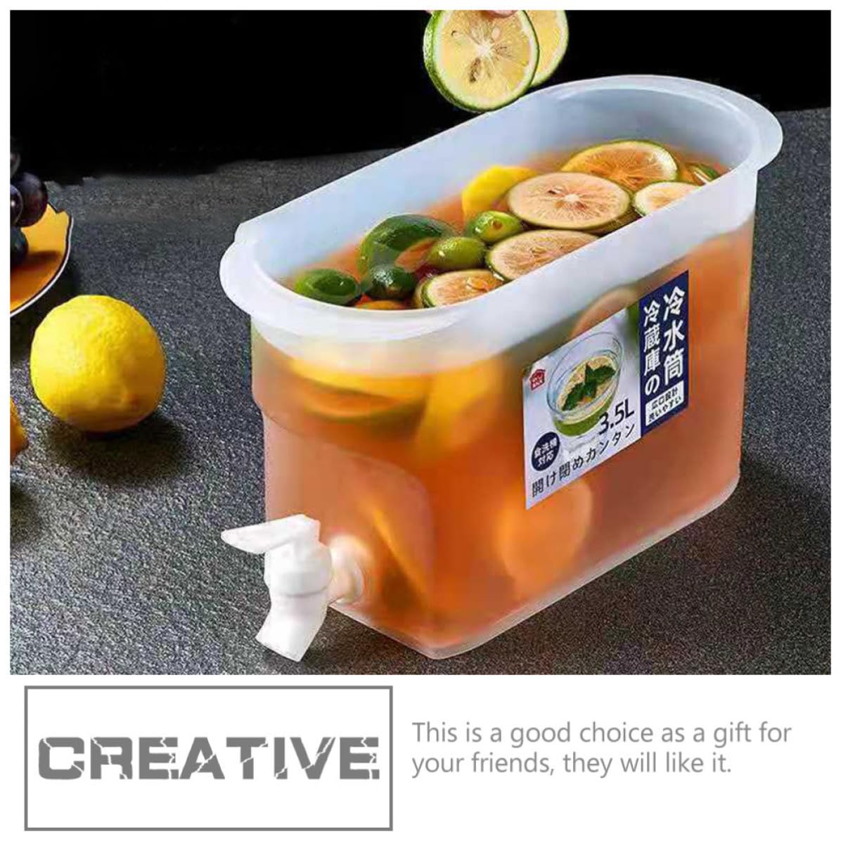 3.5L Cold Beverage Dispenser with Faucet Y531
