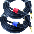 2Pcs 14 awg Speaker Cable with Twist Lock M736