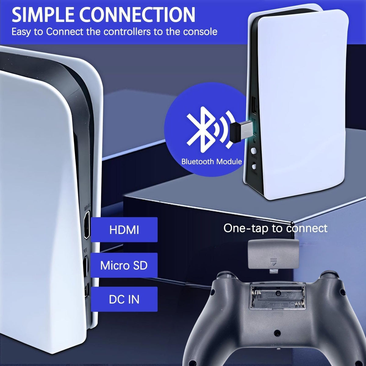 Wireless Retro Game Console 4k 128GB 40000+ Games V3681
