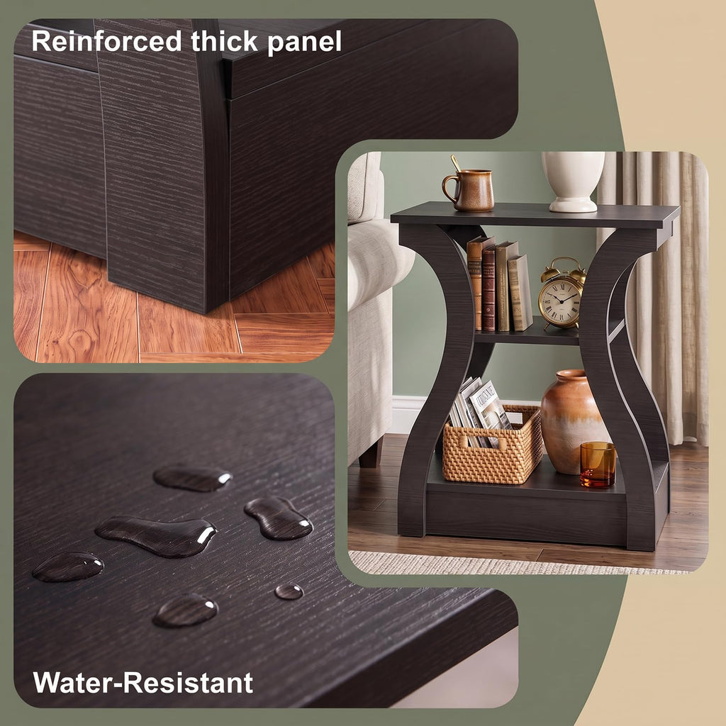 Brown End Tables Set of 2 P795