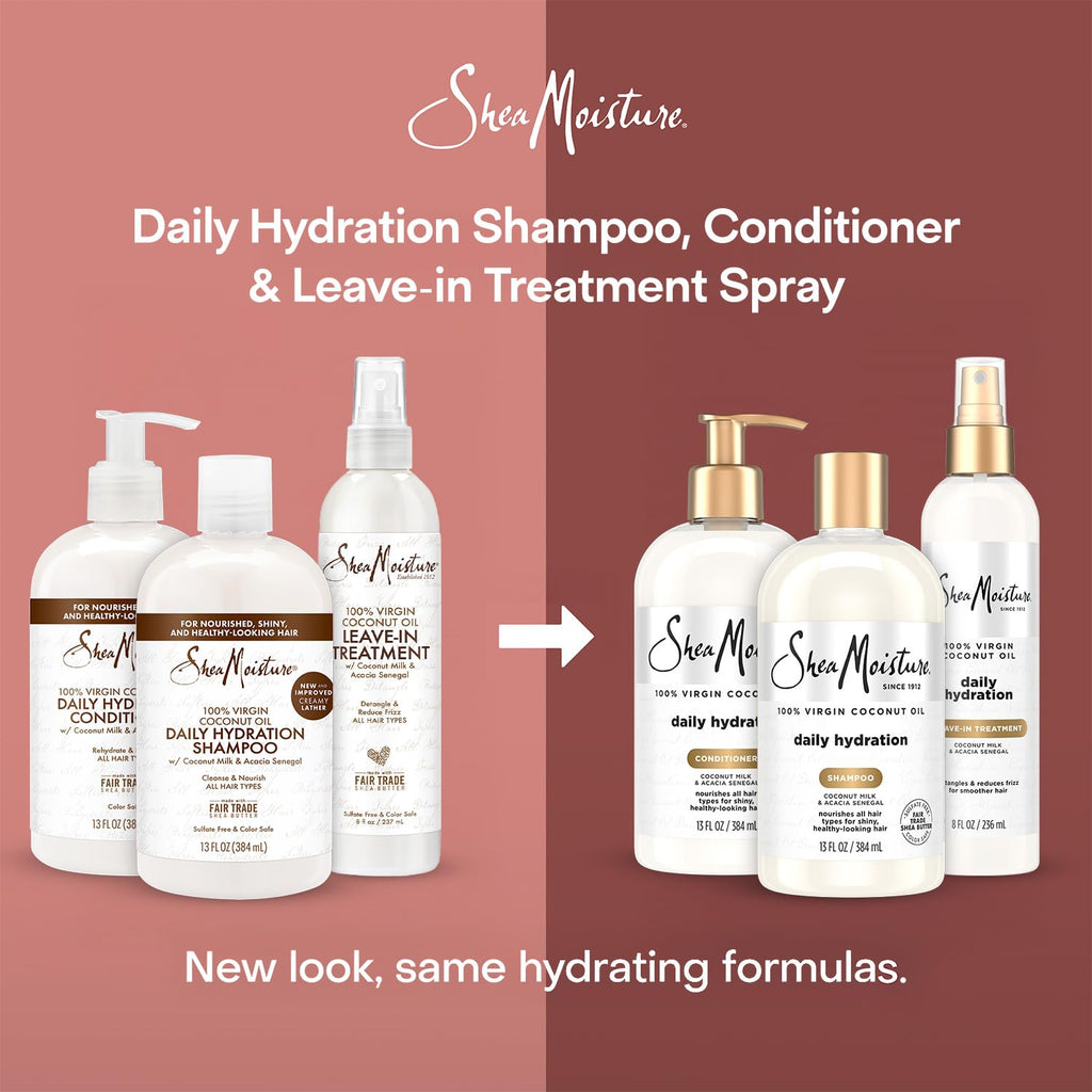 Shampoo & Conditioner + Leave-in Treatment Coconut Oil 3 Piece Set H67219